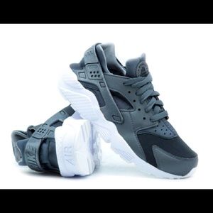 Pre-owned Air Huarache Premium 'Dark Grey Black'